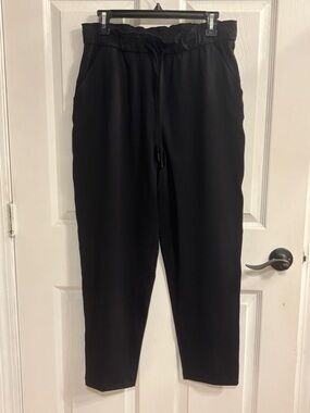 lululemon Black Activewear Pants with Drawstring Waistband